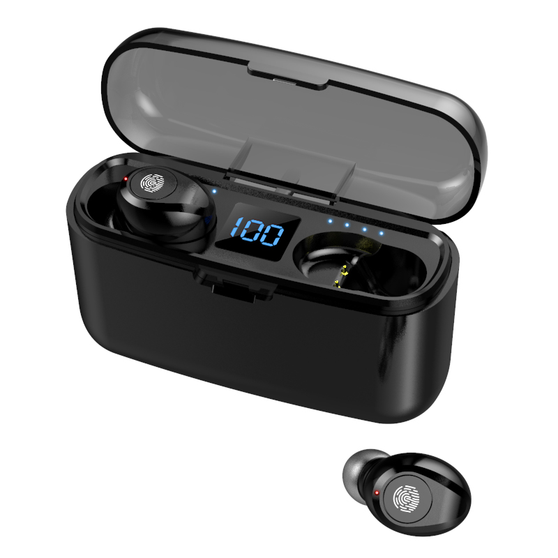 F9 TWS Bluetooth écouteur sans fil LED Bluetooth affichage avec batterie externe casque avec Microphone pour android Iphone