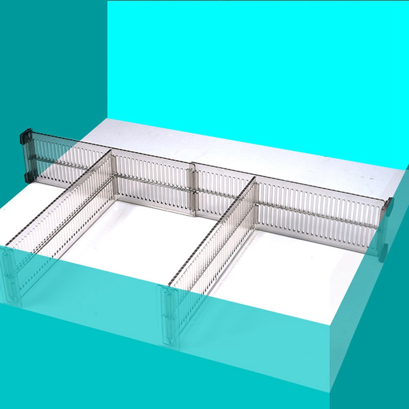 8 Pcs Verstelbare Lade Verdelers Diy Opbergkast Partitie Divider Voor Rommel Keuken Bestek Organisator Separator