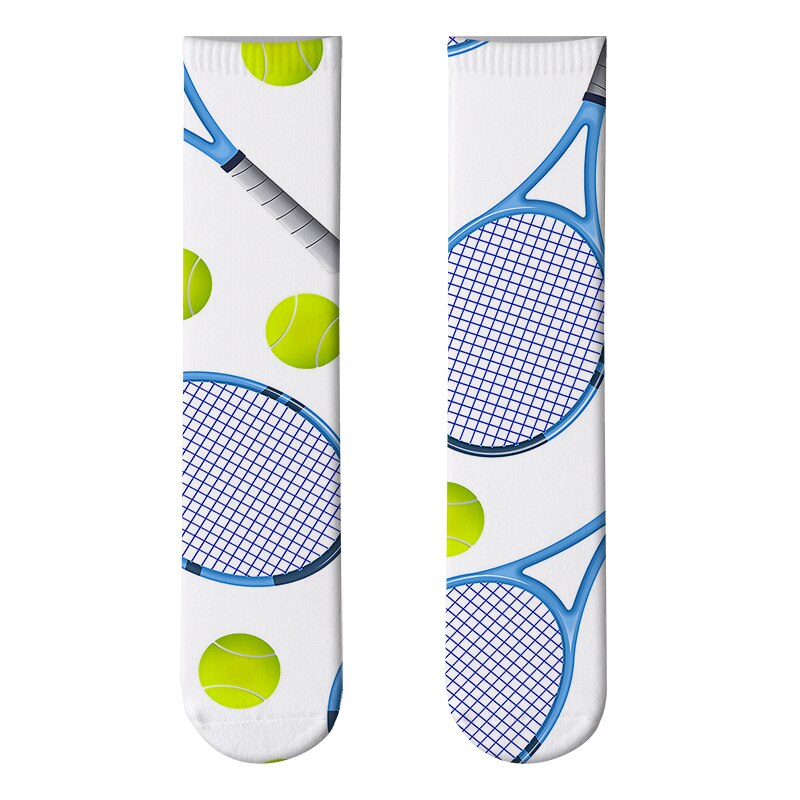 Kleurrijke katoenen sokken lange buis vrolijke herensokken nieuwigheid skateboard crew casual gekke sokken feestsokken: Stijl 8