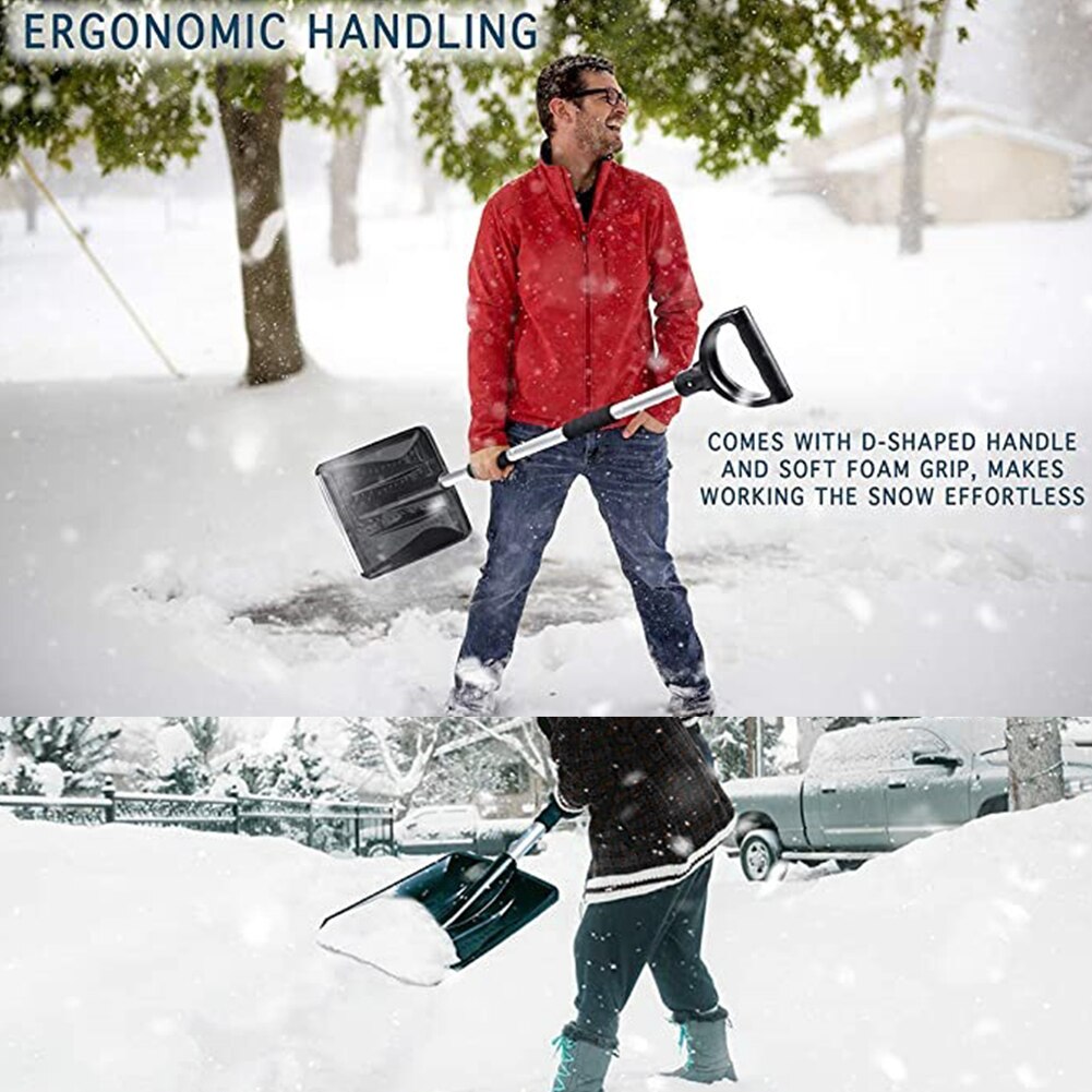 3 In 1 Winter Snow Shovel Kit Cleaning Tools Multifunctional Truck For Car Outdoor Activities Brush Ice Scraper Emergency