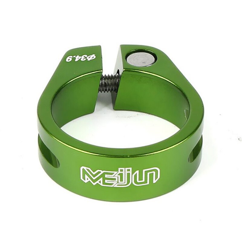 Bicycle Seatpost Clamp Aluminum Alloy Quick Release Mountain Bike Lock Seat Post Tube Clip Clamp 31.8/34.9mm Style: B6-34.9mm