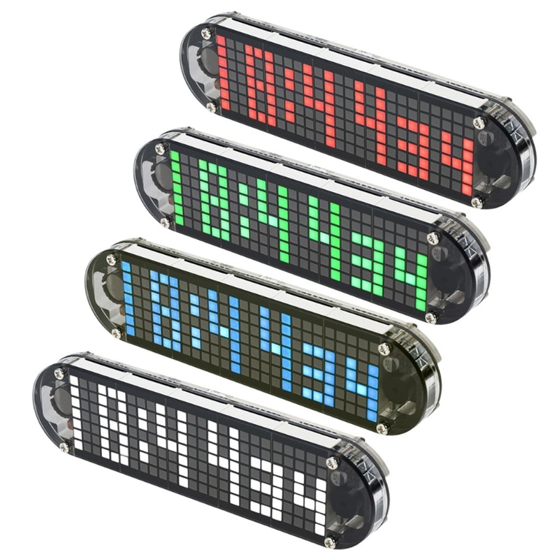 Ds3231 monitoimiherätyskello led-pistematriisi-animaatiotehosteet tee se itse sarja  j21