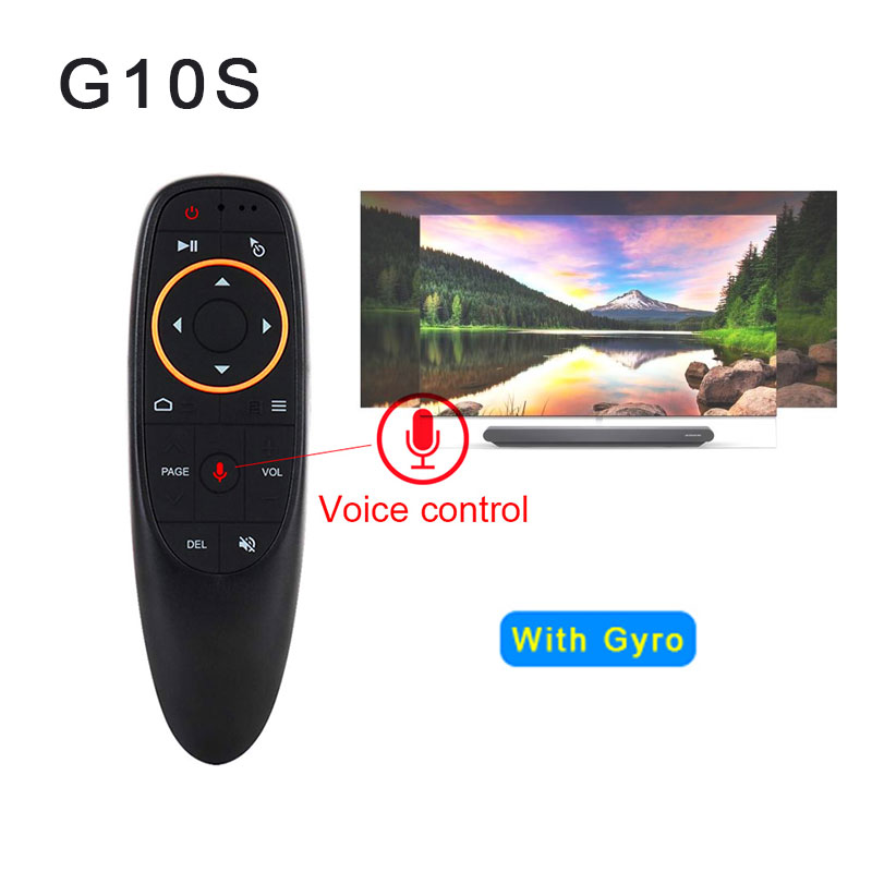G10 Air Mouse G10S Voice Control 2.4GHz Draadloze Met Gyro Sensing Game Voice control Smart Afstandsbediening voor Android TV BOX