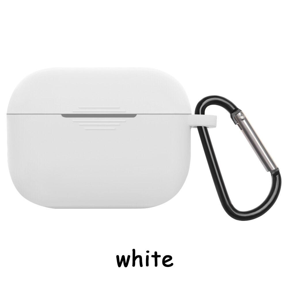 Funda protectora de silicona para Apple Airpods Pro Auriculares inalámbricos con Bluetooth para Airpods 3: white