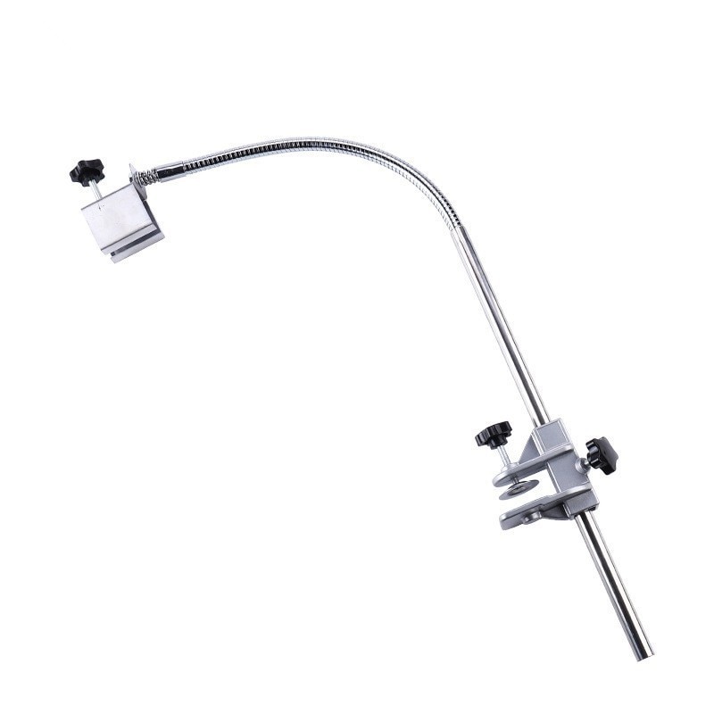 Soporte de mesa para secador de pelo de Mascota, brazo de aseo ajustado, soporte de peluquería para baño de perros y gatos de 100cm con Clip, soporte para soplador de mascotas CW241
