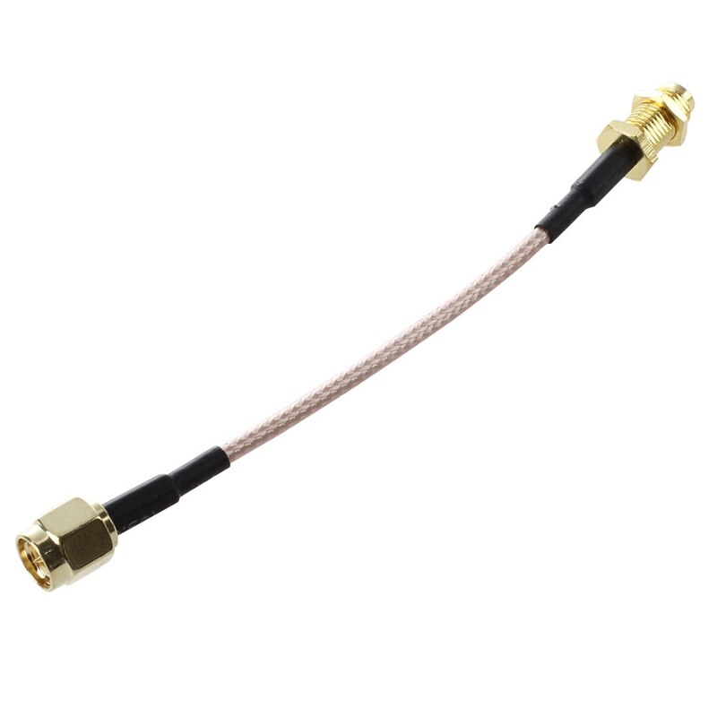 1Pcs Sma Vrouw Naar Man Coaxkabel Antenne Adapter 11Cm & 1Pcs 6.5 Inch Lengte Sma Male naar Sma Male Connector Pigtail Kabel