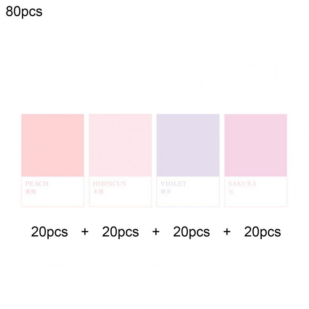 Easy to Use Premium Sticky Memos Notes Cute Stationery Supplies for Home:  3