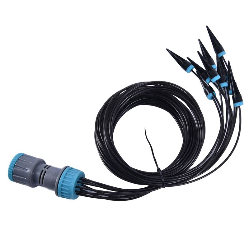 10 Heads Drip Irrigation Kit Plant Watering System Adjustable Micro Irrigation Water-Saving System For Garden Greenhouse Pot