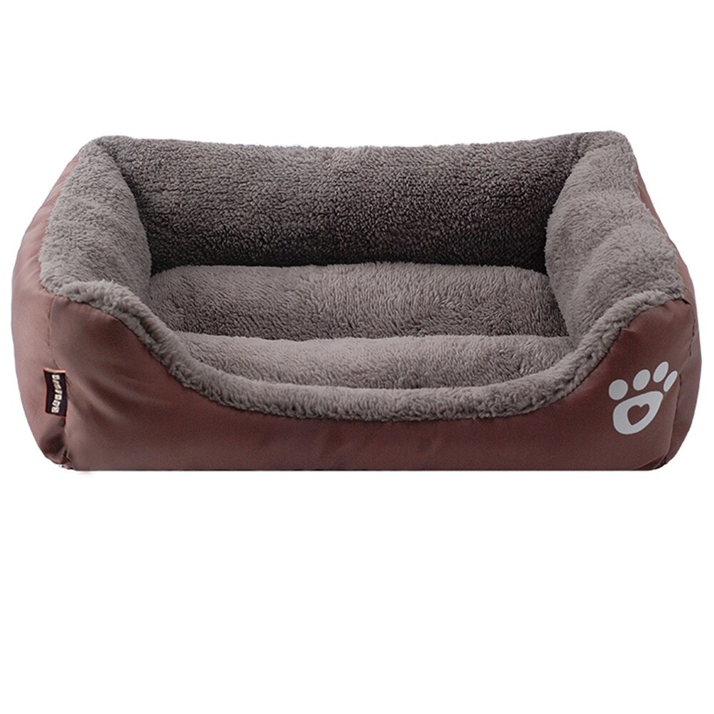 Hundeseng sofa hvalp kæledyr hund seng til små store mellemstore hunde kat tæppe hund senge måtter hus liggestol kæledyr seng kennel: G / M 58 cm x 45 cm x 14cm