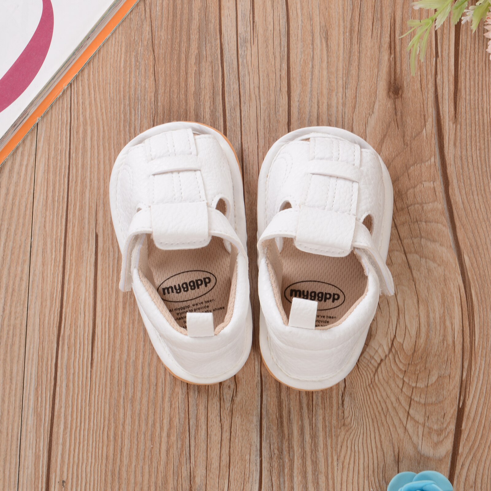 Baby Peuter Infant Sandalen Sneakers Unisex Jongens Meisjes Eerste Wandelaar Schoenen Effen Kleur Zachte Zool Baby Schoenen 0-18Months