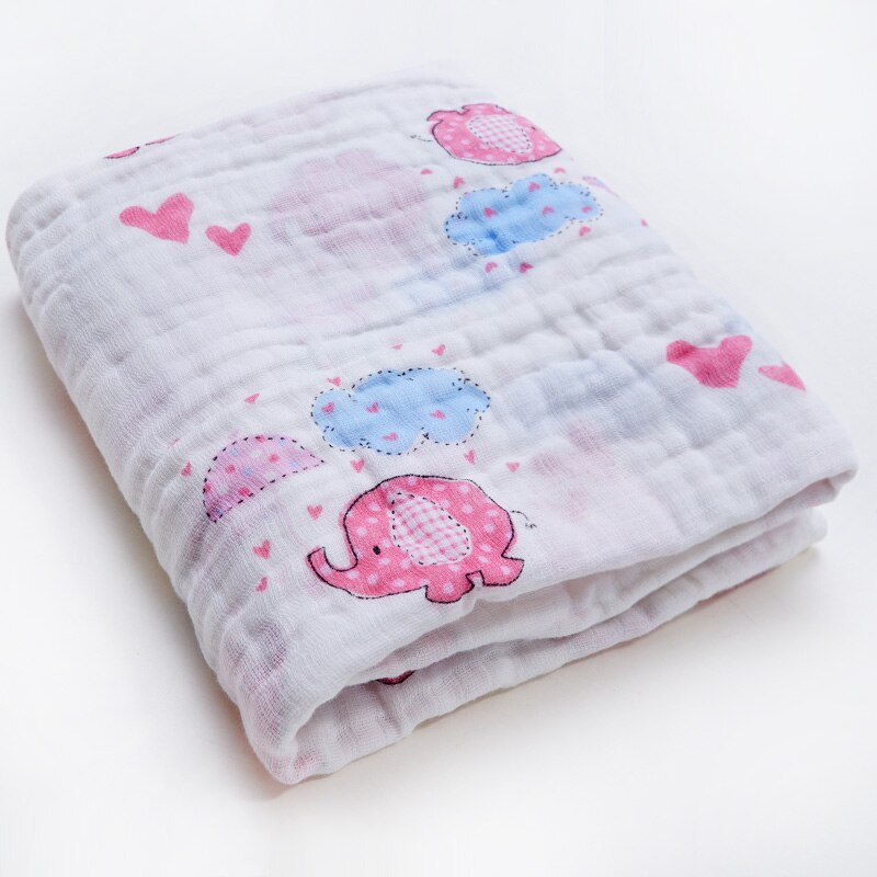 Klaring! Mousseline Inbakeren Baby Deken Zachte Katoenen Baby Wrap Sjaal Multiuse Baby Badhanddoek Luier Beddengoed Accessoires