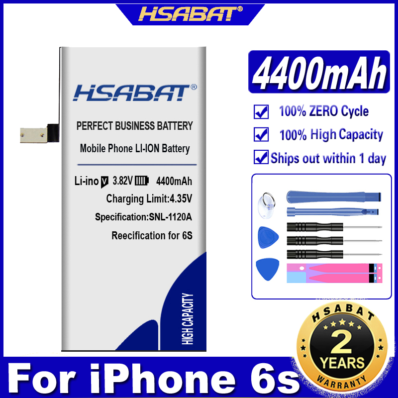 Top Brand HSABAT Newest Battery iphone SE 5 5S 5C 6 6S 7 8 X XS XR 11 / XS Max /6 6S 7 8 Plus / 11 Pro /11 Pro Max: for iphone 6S