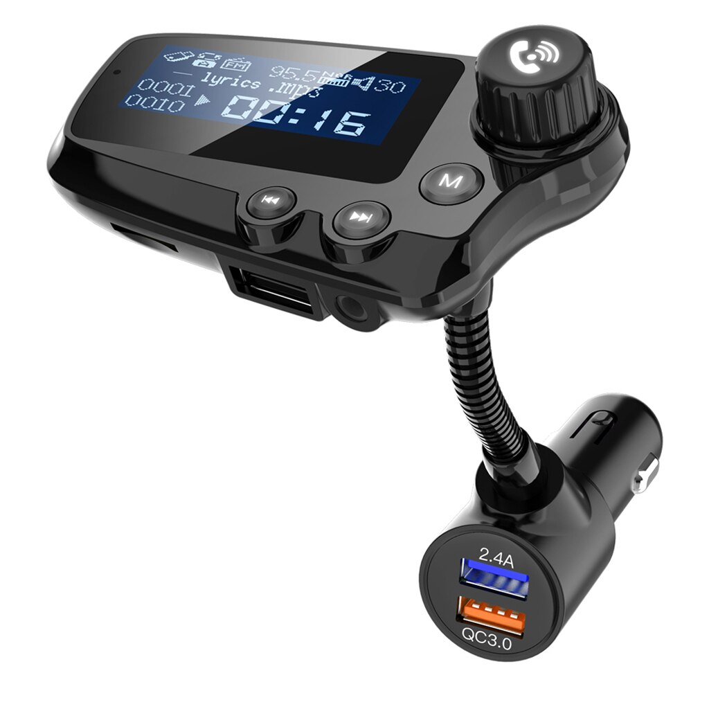Bluetooth 5.0 Car USB Charger FM Transmitter Wireless Adapter MP3 Player
