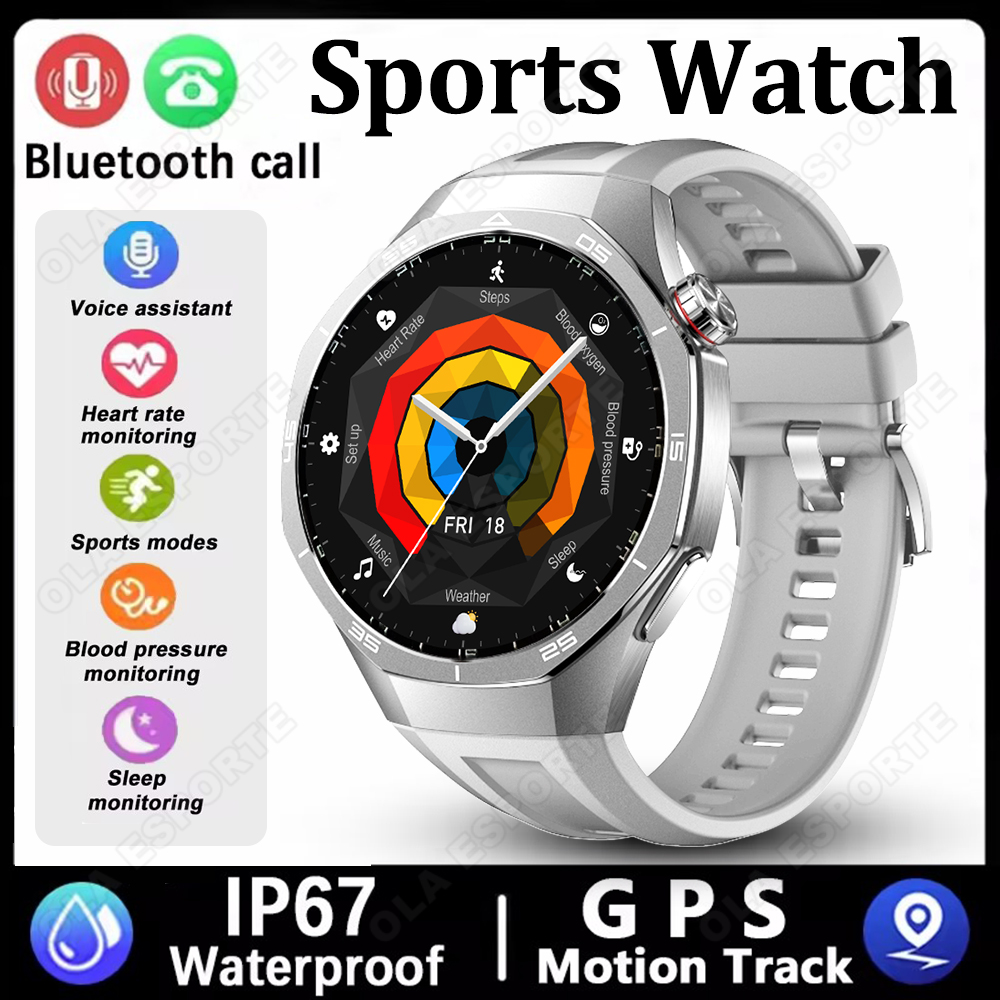 Nowy Smartwatch z ekranem HD AMOLED 1.52 cala, robić sportów outdoorowych, wodoodporny 3ATM, monitorowanie tętna, przypomnienia o informacjach, SmartWatch HW12: czarny