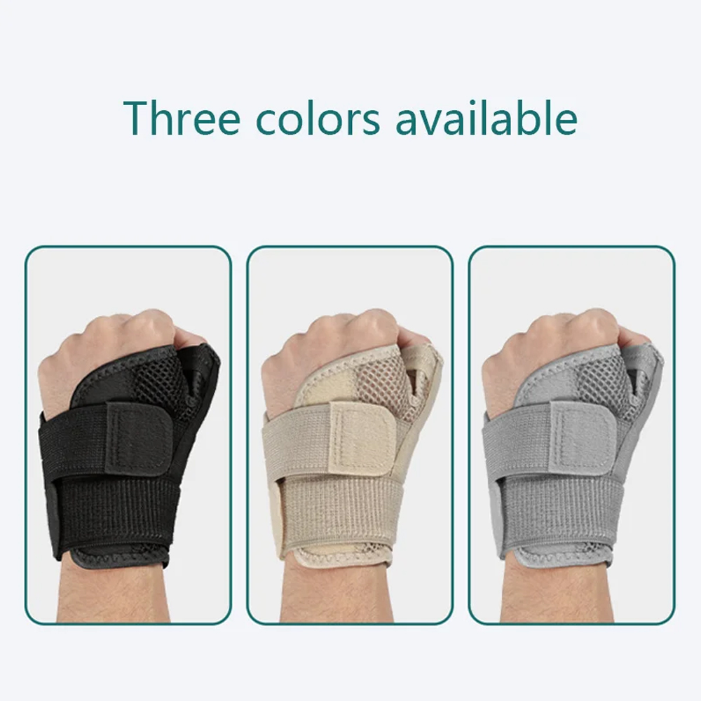 Attelle Spica de pouce réglable, 1 pièce, attelle de poignet stabilisatrice de pouce, Support pour hommes et femmes, arthrite du canal carpien, ténosynovite