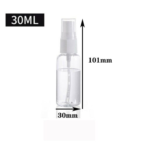 5Pcs 30Ml/50Ml/100Ml Pet Clear Lege Spray Flessen Draagbare Reizen Purfume Verstuiver Reizen container