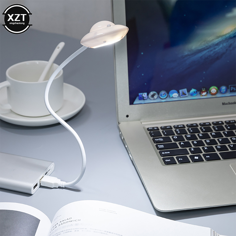 UFO USB LED Night Light Computer Laptop Notebook Lamp Mini Night Light Keyboard Lamp USB Charging Flexible