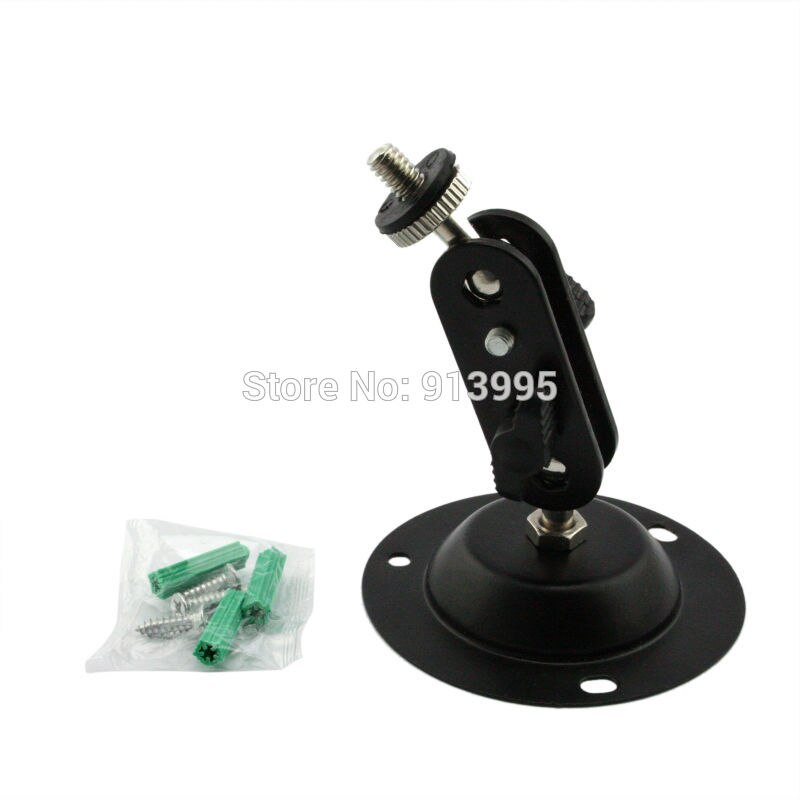 Aluminum Mini Wall Mount CCTV Tripod Mount Bracket For USB Cameras Security Cameras mounting Outdoor/Indoor Accessories