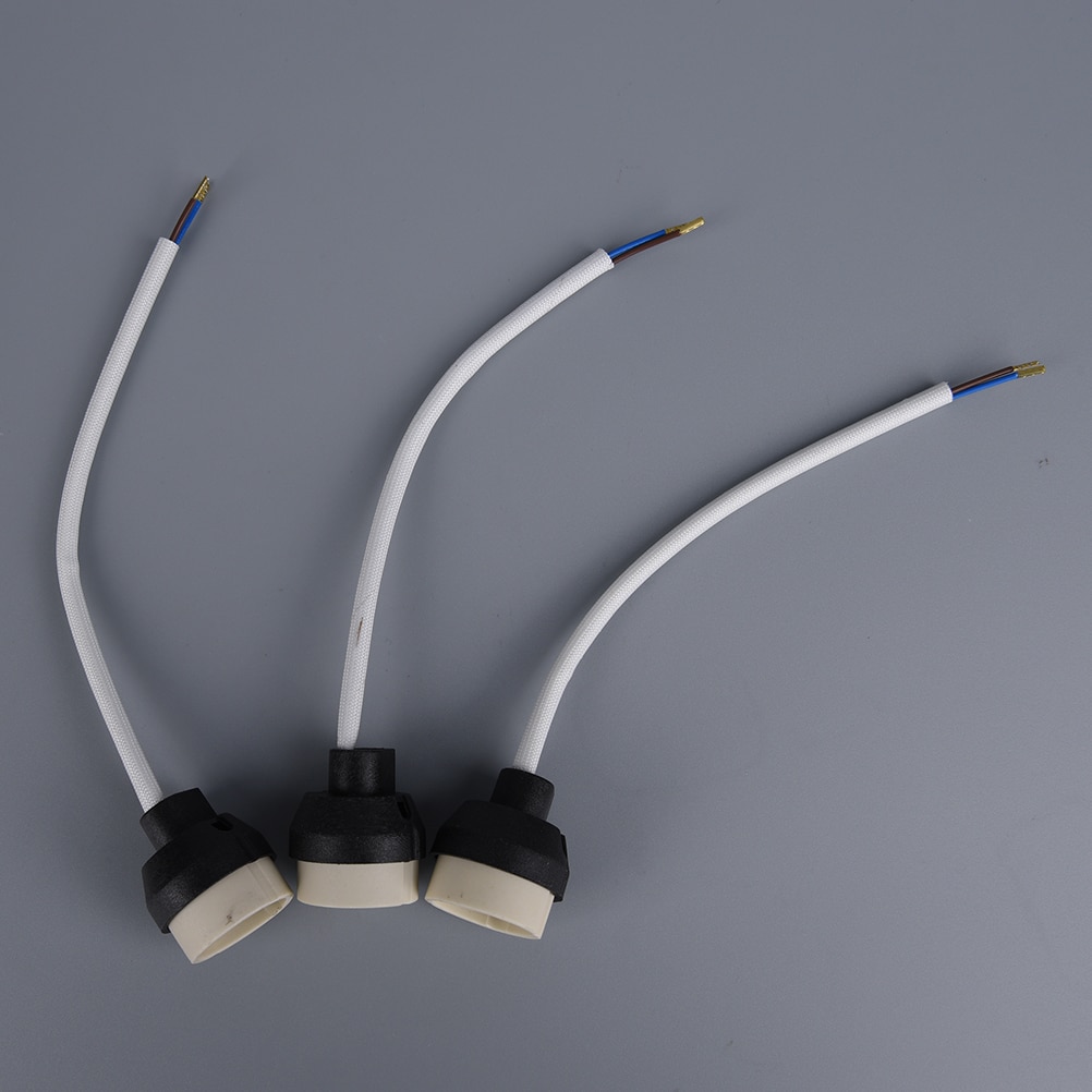 1x gu10 socket base Connector or GU10 Base Halogen Sockets Ceramic Holder Lamp wiring for GU10 led bulb
