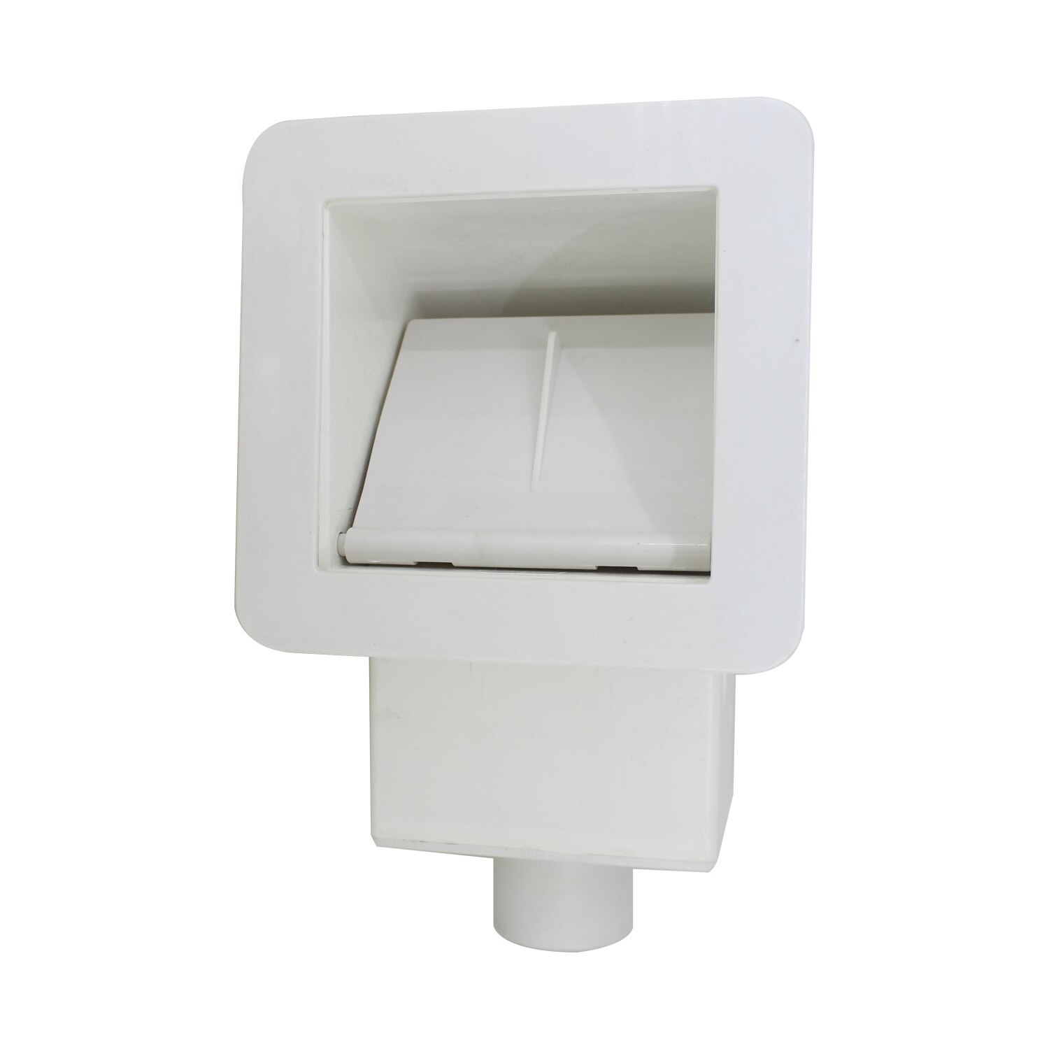 Steel wall above ground pool filter skimmer thru wall concrete pool skimmer through wall swimming pool cement ABS