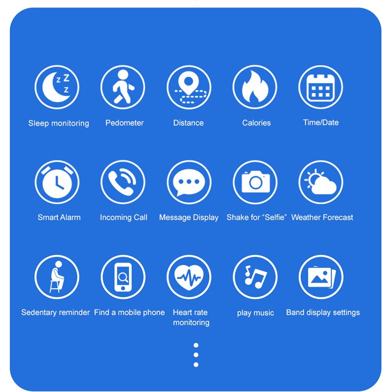 V6 Slimme Horloge Slimme Armband Smartband Bloeddrukmeting Waterdichte Fitness Tracker Hartslagmeter Smartwatch