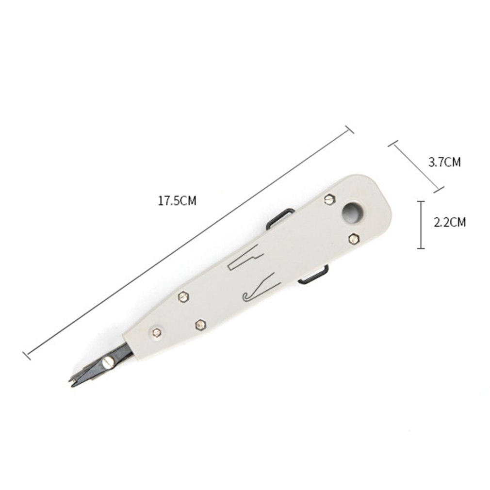 Perfure para baixo a ferramenta do impacto com cabo de rede do sensor telecom o alicate do fio do telefone rj11 rj45 cat5