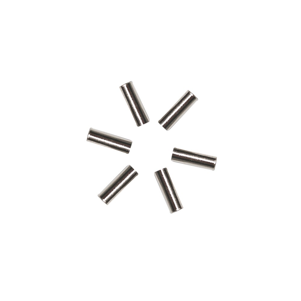 100 pièces fil de pêche Tube rond cuivre ligne de pêche en aluminium sertissage manchon cuivre Tube 1.0-2.8mm mer ligne Tube accessoires de pêche