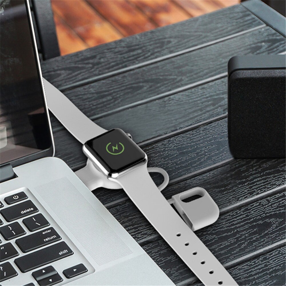 Mini Watch USB Charger Portable Fast Charging Base for Smart iWatch Apple Watch Series 1 2 3 4 Dock Adapter Wireless Charger