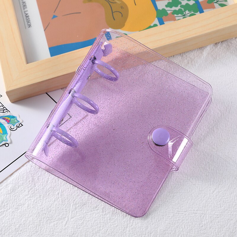 Girl/Boys Binder Notebook Cover Photo Card Organizer Diary Agenda Clear Planner Notebook Cover 2022