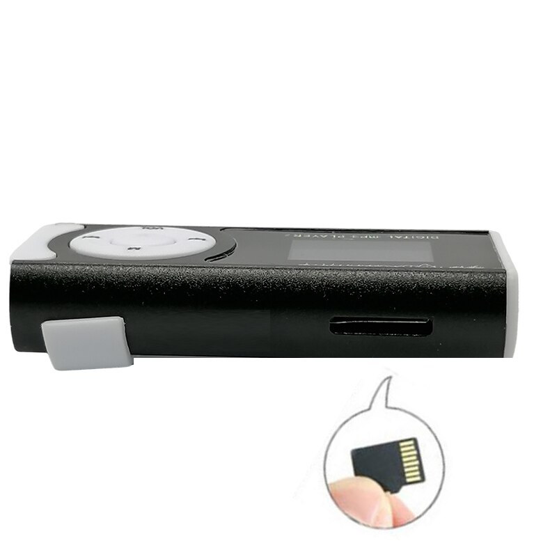 Micro SD MP3 player with TF Card and earphone LED reproductor de musica Lossless Sound Music Media MP3 Player
