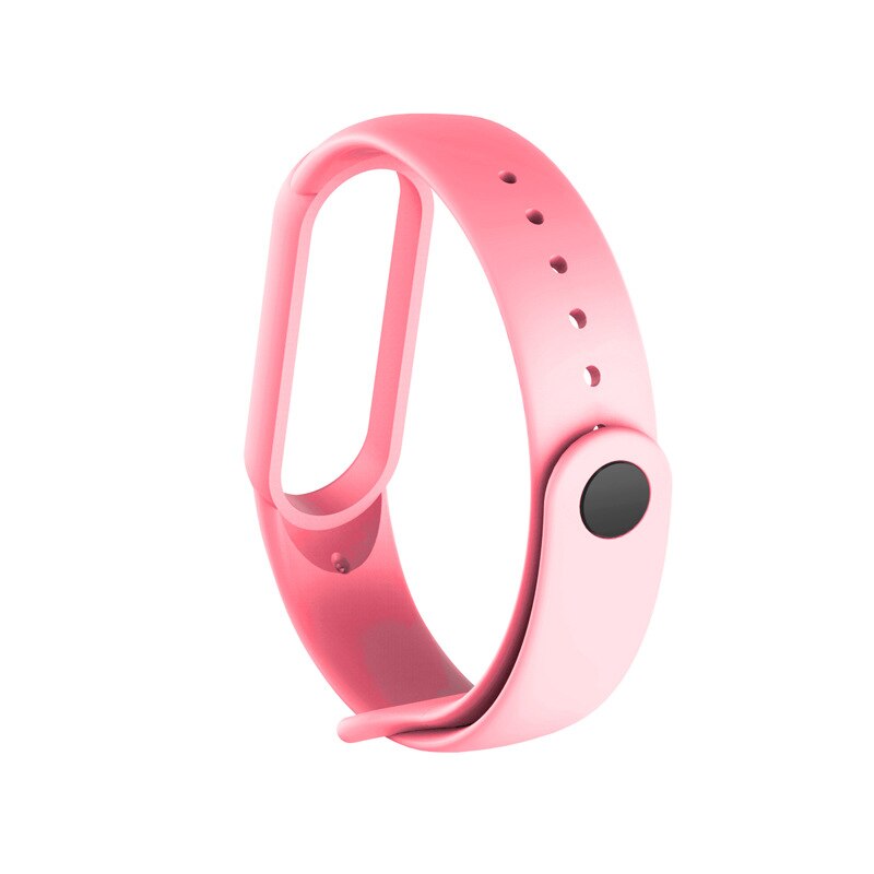 Für Xiaomi Mi Band 5 Ersatz Strap Sport Silikon Strap M5 Armband Armband Zwei-Ton Ersatz Strap 25 farbe: 14