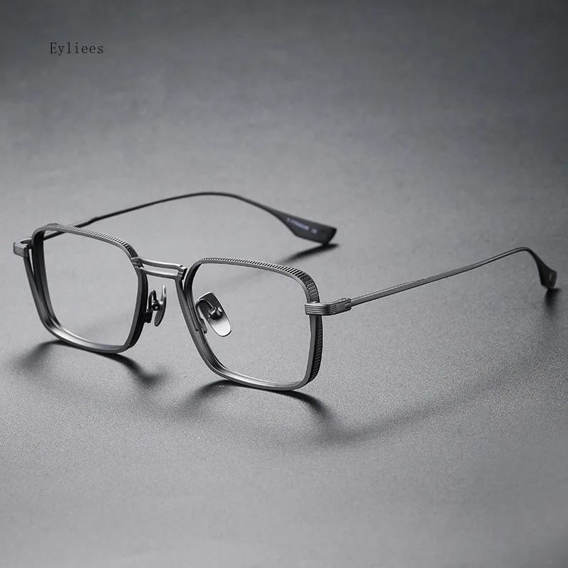 Lunettes de myopie classiques de forme carrée pour hommes et femmes, lunettes transparentes dioptriques, style d'affaires, 0 ~-5.0