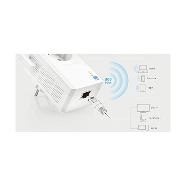 Ponto de acesso Repetidor TP-LINK TL-WA860RE WiFi N300 2T2R