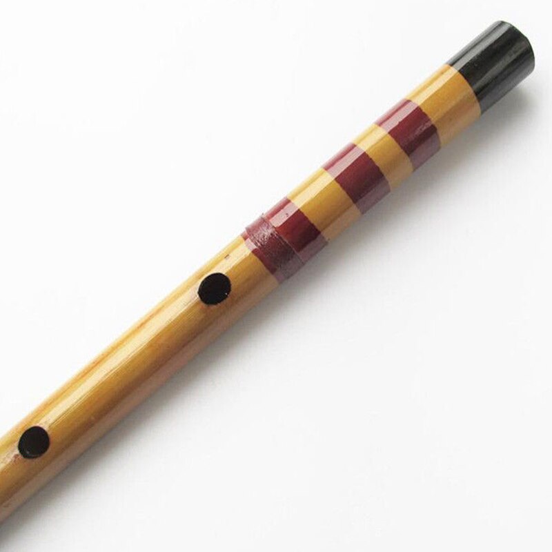 Flauta de bambú, instrumento Musical hecho a mano para estudiantes principiantes, EIG88, 1 ud.