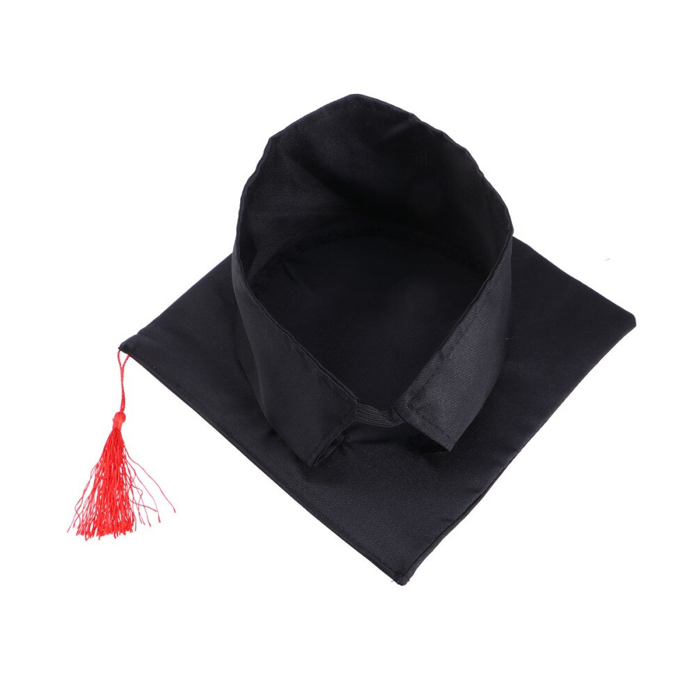 Children's Graduation Hat Costume Accessory Doctoral Cap with Yellow Tassel for Kids