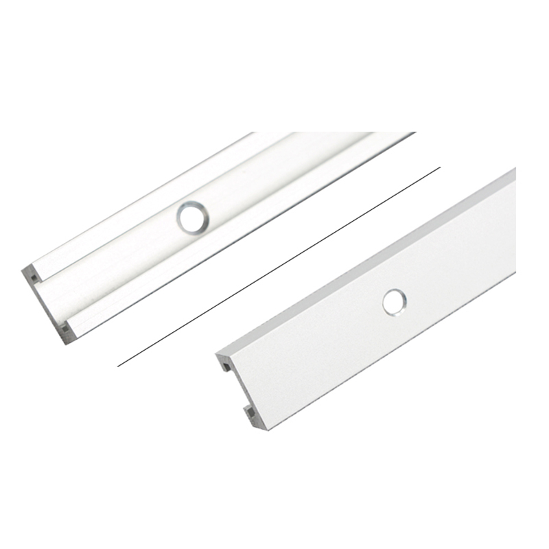 Træbearbejdning t-slot geringsspor/slids 300/400/500mm/600mm/800mm aluminium t-skinne til fræserbord