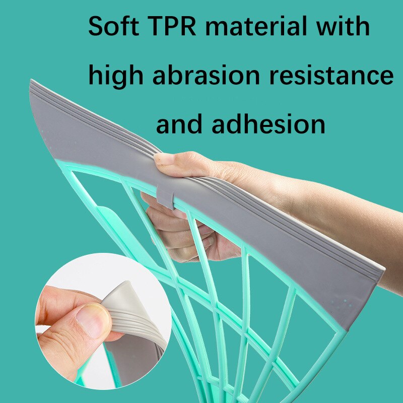 Escoba mágica para limpiar ventanas, espátula de silicona, fregona multifuncional para el hogar, raspador de vidrio, producto de limpieza de espejo