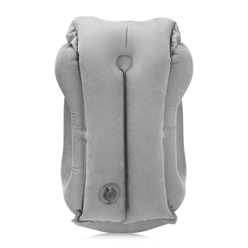 Oreiller gonflable à Air pour voyage, traversin Frontal, coussin de couchage confortable, avion, voiture, voyage, doux, pliable