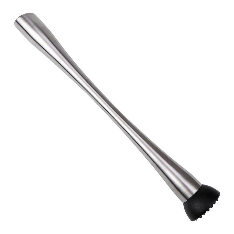 Stainless Steel Crushed Ice Muddler Plastic Head Cocktail Mixer Muddler Barware Bar Tools