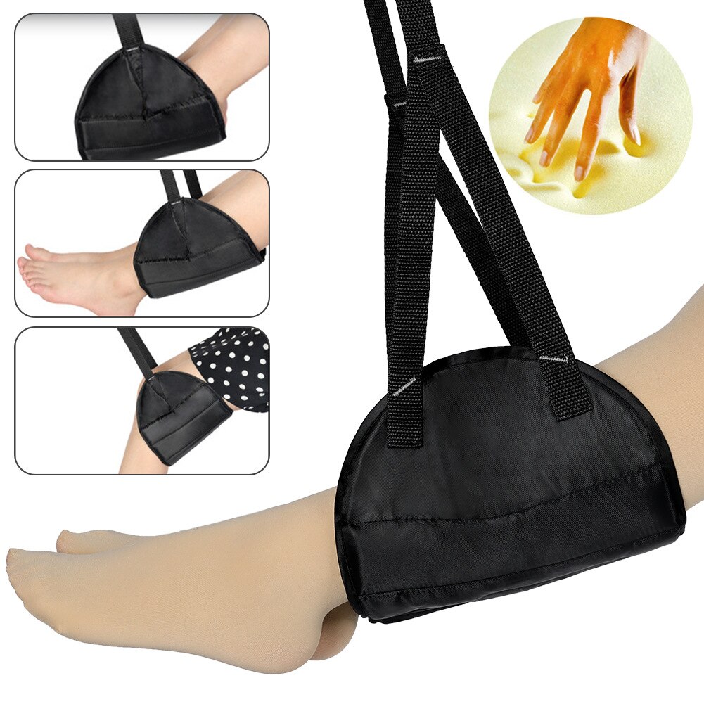 Comfortabele Voet Hangmat Reizen Vliegtuig Voetsteun Hangmat Been Hangmat Voet Rusten Hangmat Voor Travel Office