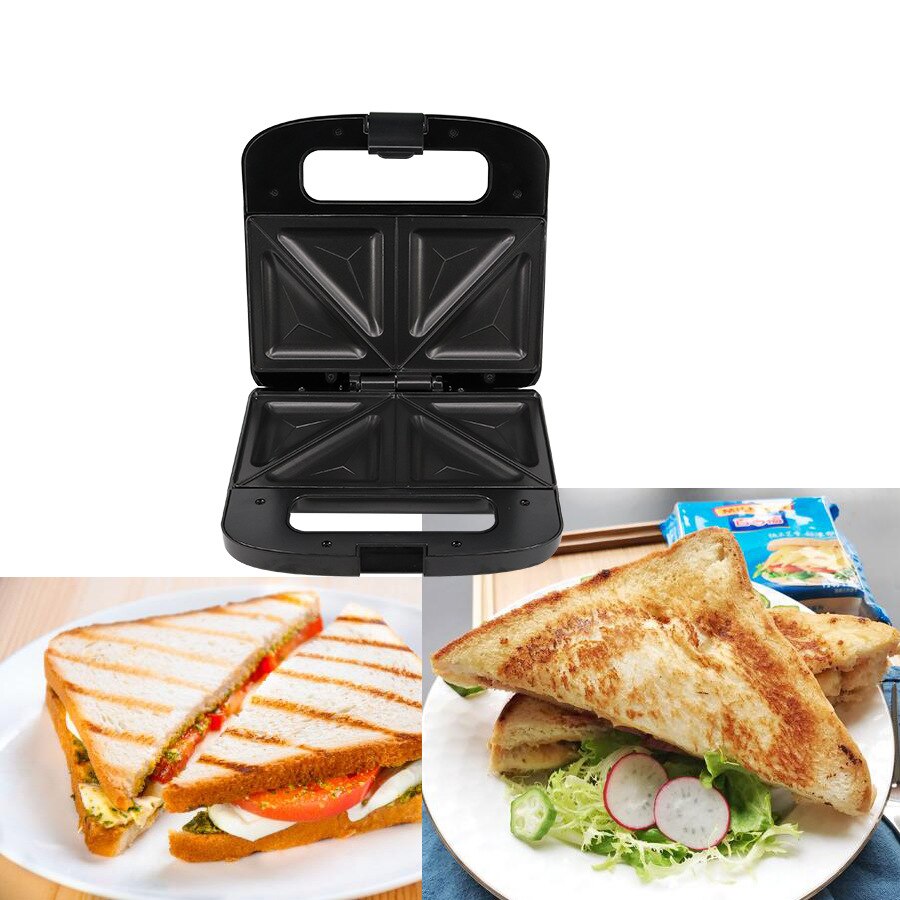 Wafel Maker 750W Huishoudelijke Elektrische Mini Wafel Sandwich Machine Multifunctionele Broodrooster Bakken Ontbijt Maker