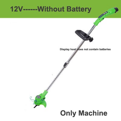 Electric Trimmer Lithium Battery Garden Power Tools Portable Cordless Grass Trimmer Lawn Cutter Mower Grass Cutting Machine: 1