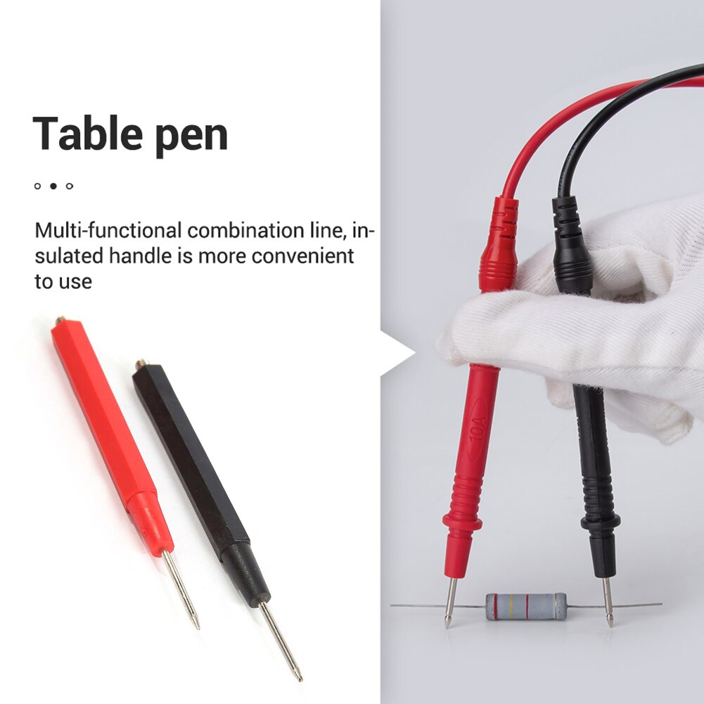 Multi-function Test Lead KitReplaceable Wire Probe for Digital Multimeter Alligator Electric Clip Test Pins Needles