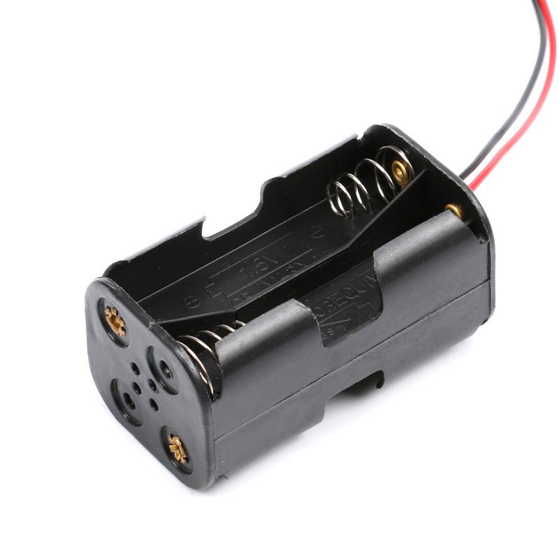 Argerrant 20 STKS 1.5V 4x AA Plastic Batterij Case Batterij Houder Batterij Opslag Harde Doos Voor 4 Aa Oplaadbare Batterij Grootte 1 5v