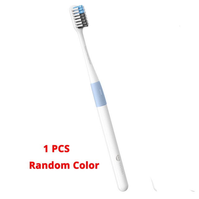 Xiaomi doctorb tandbørste basmetode sandbede bedre børste wire 4 farver dyb rengøring tandbørste inklusive 1 rejsekasse: 1 stk tilfældig farve