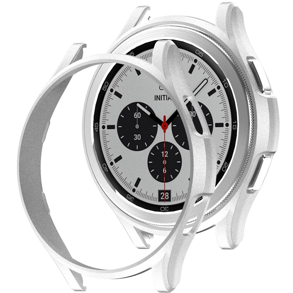 Pokrowiec na zegarek Samsung Galaxy Watch 4 Classic 42 mm 46 mm, matowe etui PC Wszechstronna powłoka ochronna zderzaka do Galaxy Watch 4
