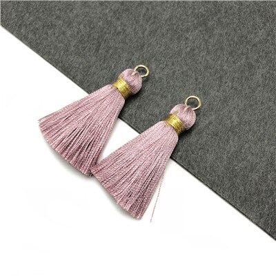 Chengrui L114, 4 Cm, Zijde Kwasten, Kleine Kwasten, Hand Made, Earring Bevindingen, fringe Gordijn, Kwastje Fringe Voor Gordijnen, 4 Stks/zak: L11415