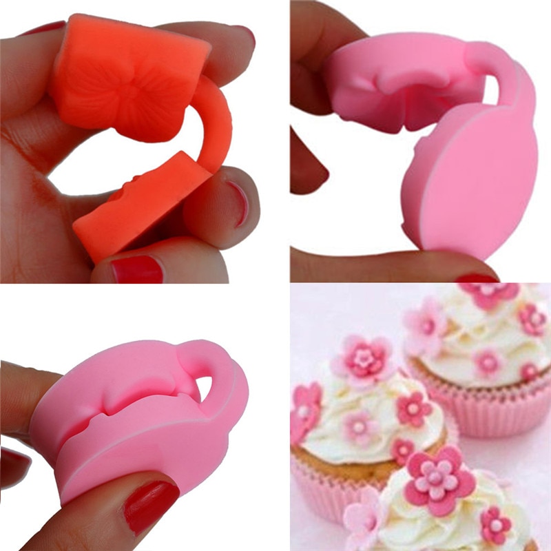 Divers moules de pétale de fleur Silicone | directe, moule à gâteau Fondant, moule de décoration au chocolat, moule de cuisson, outils