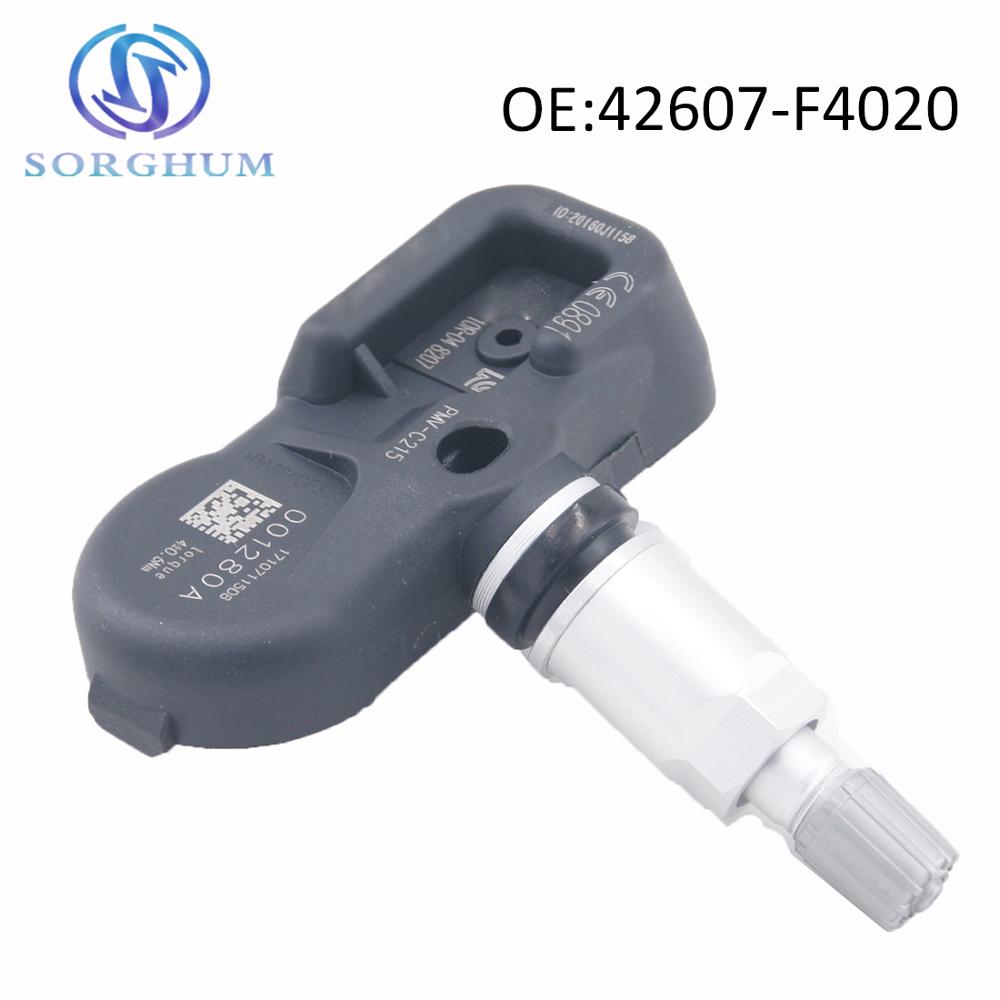 42607-F4020 Tire Pressure Sensor 433MHZ TPMS Fits For Toyota Land Cruiser For Prado C-HR Camry For Le-xus