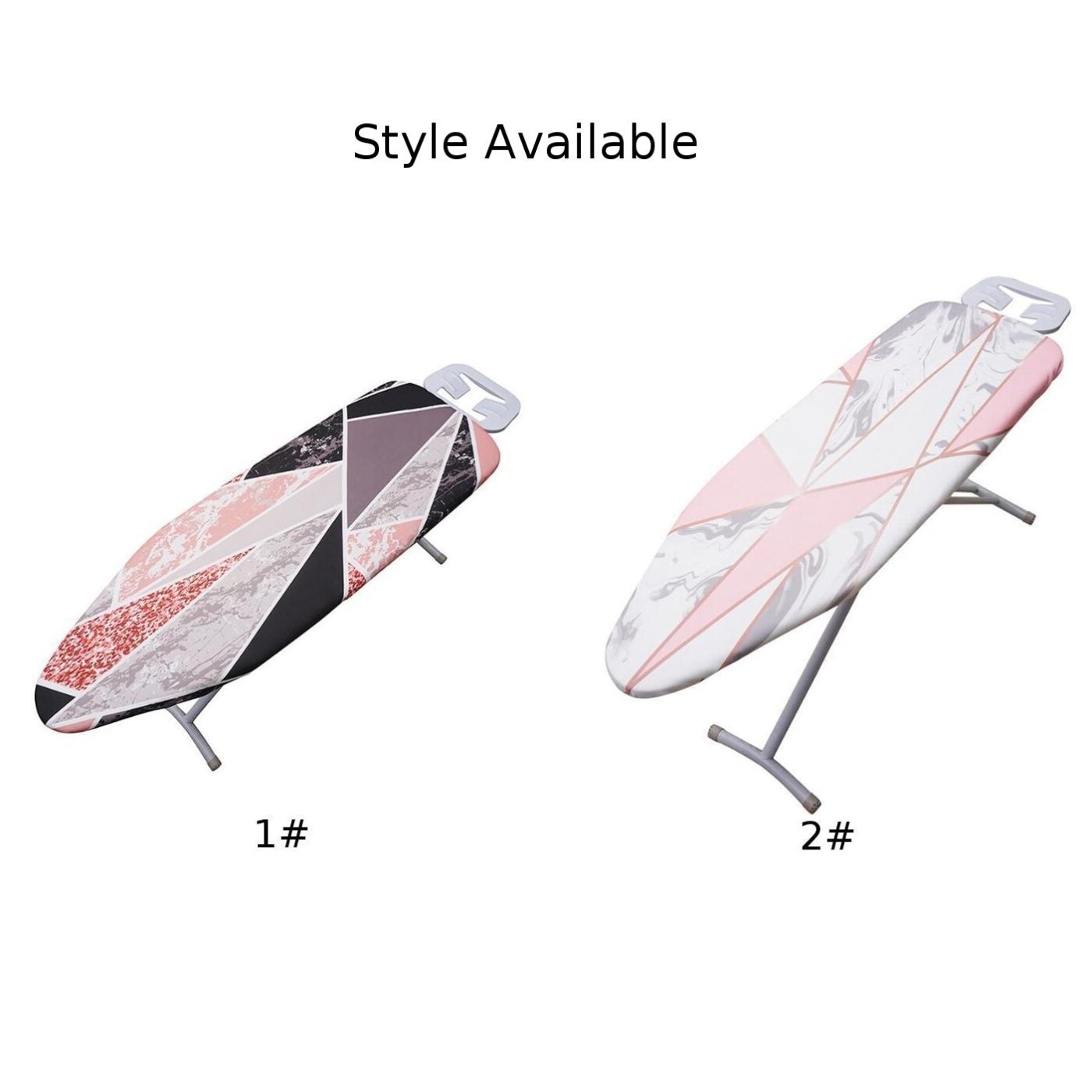 Large Ironing Board Iron Rack Height Adjustable Non Slip Folding Lightweight